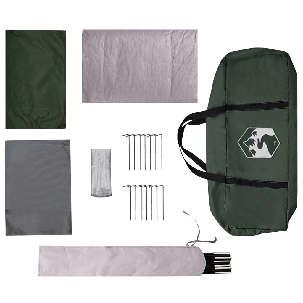Tenda Familiare Verde militare 380 x 260 x 190 cm Poliestere 42028496