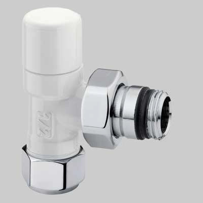 DETENTORE D'ARREDO A SQUADRA BIANCO  3/8 x 2419     ARTECLIMA