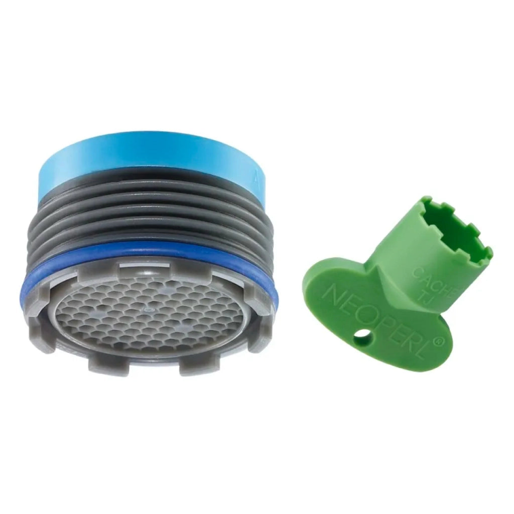 AERATORE A SCOMPARSA IN ABS PER RUBINETTO MISCELATORE MODELLO HONEYCOMB CACHÈ TJ - MM 18,5X1 -  PORTATA 13,5 - 15,0 L/MIN  - NEO