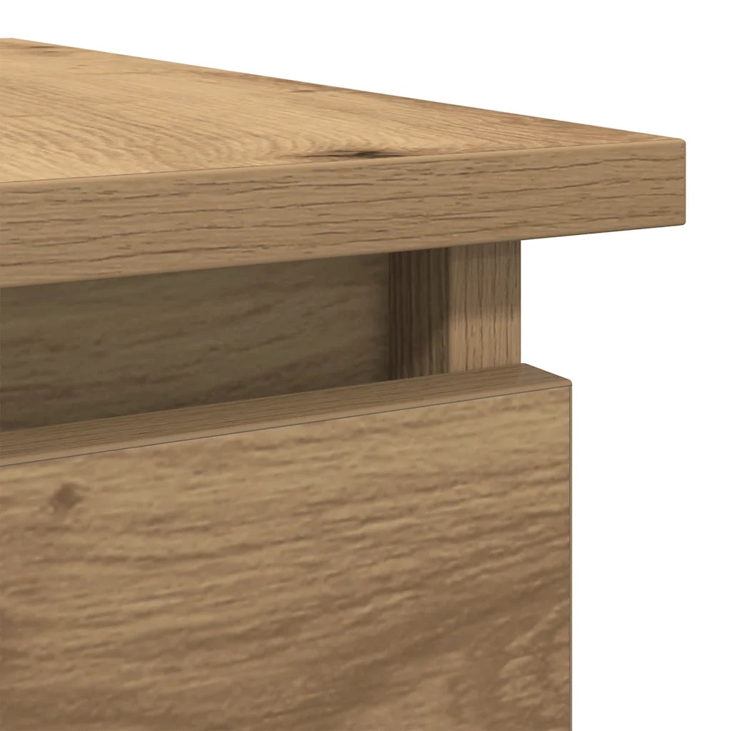 Tavolo Consolle Cassetti Rovere Artigianale 85,5x38,5x74,5 cm 861399