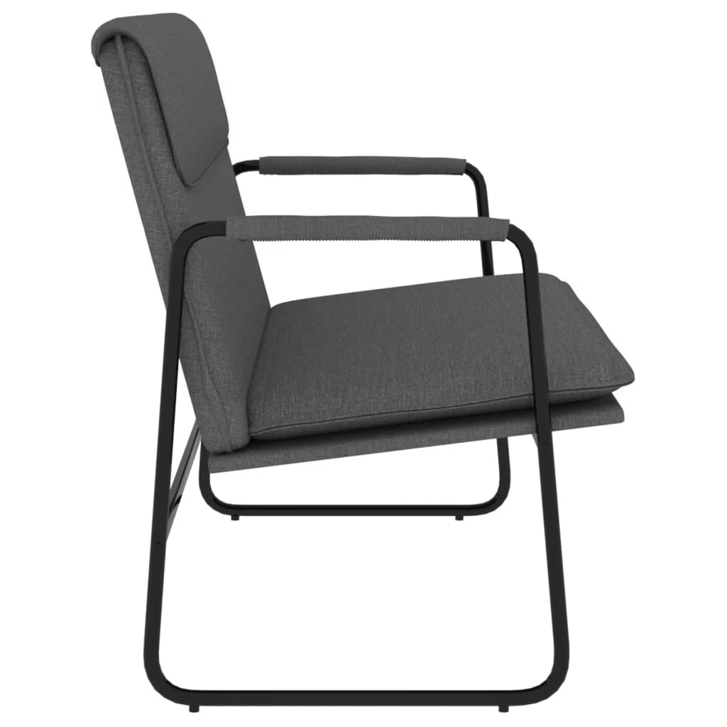 Panca/panca 100 x 64 x 80 cm tessuto grigio scuro 02_0010566