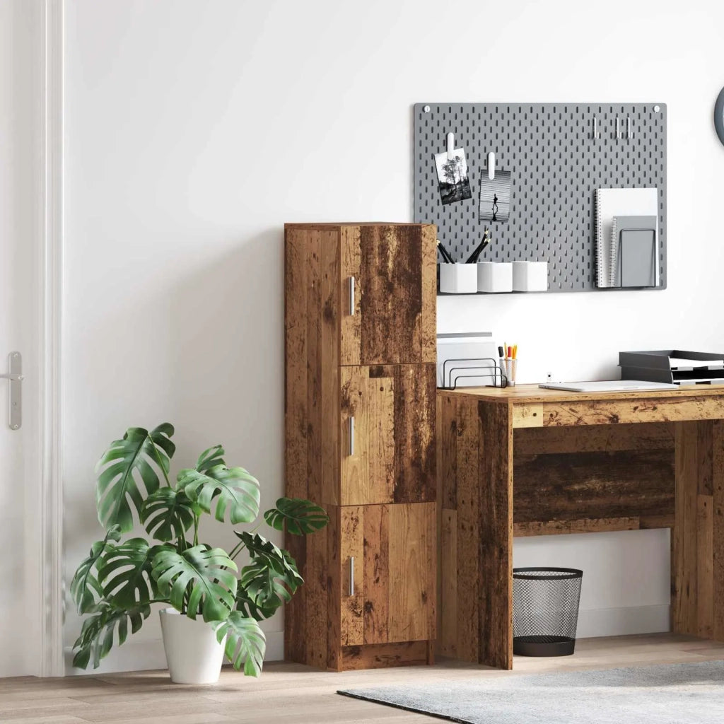 Credenza | Madia | Buffet da pranzo | Armadio da pranzo Legno vecchio 31.5 x 32 x 122.5 cm