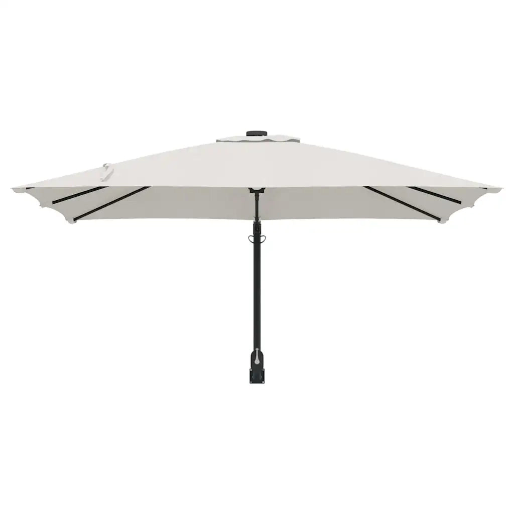 Ombrello da giardino-Ombrellone da spiaggia Sabbia 248,5 x 247,5 x 160 cm 442149