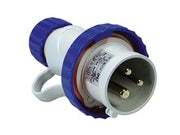 SPINA INDUSTRIALE VOLANTE ARGO BLU 2P+T CEE 309 IP67  16A colore blu 70140    FANTON