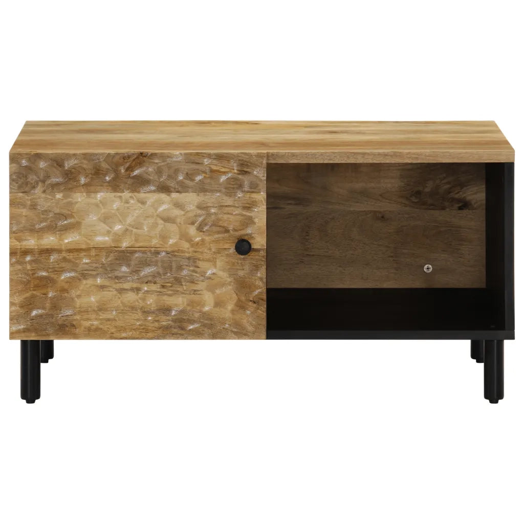 Tavolino da salotto | Tavolino da caff¨¨ | Tavolino da Soggiorno 80x50x40 cm Legno Massello di Mango
