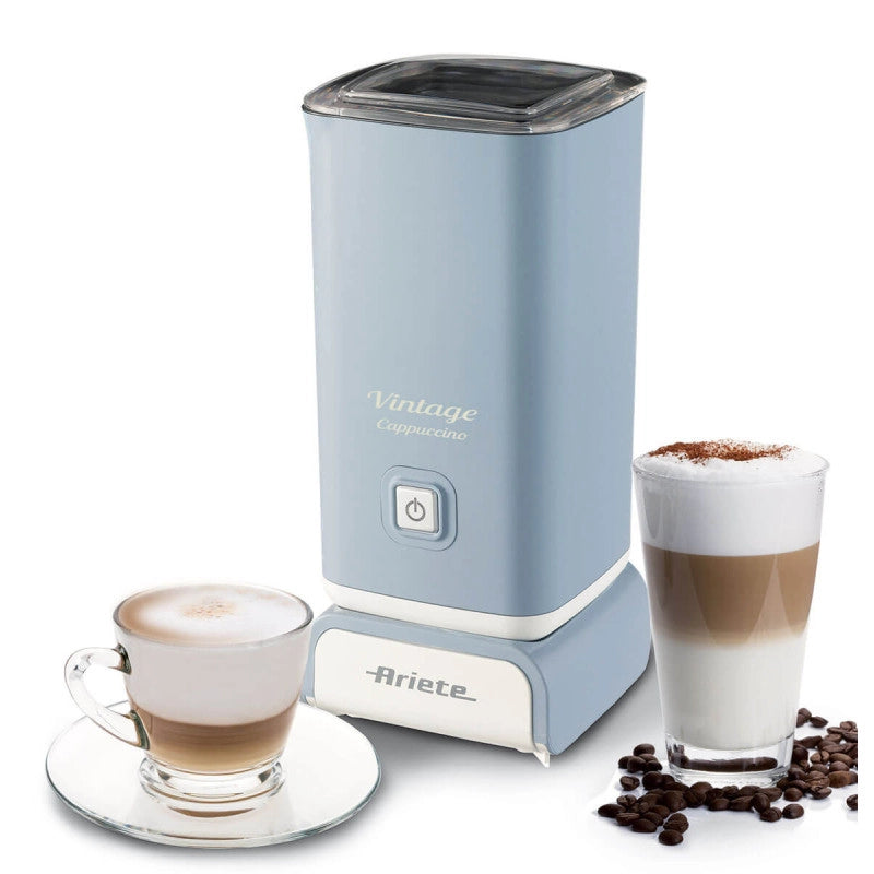 Montalatte a caldo e freddo - Per cappuccino, cioccolata, infusi liofilizzati - 500W - Celeste