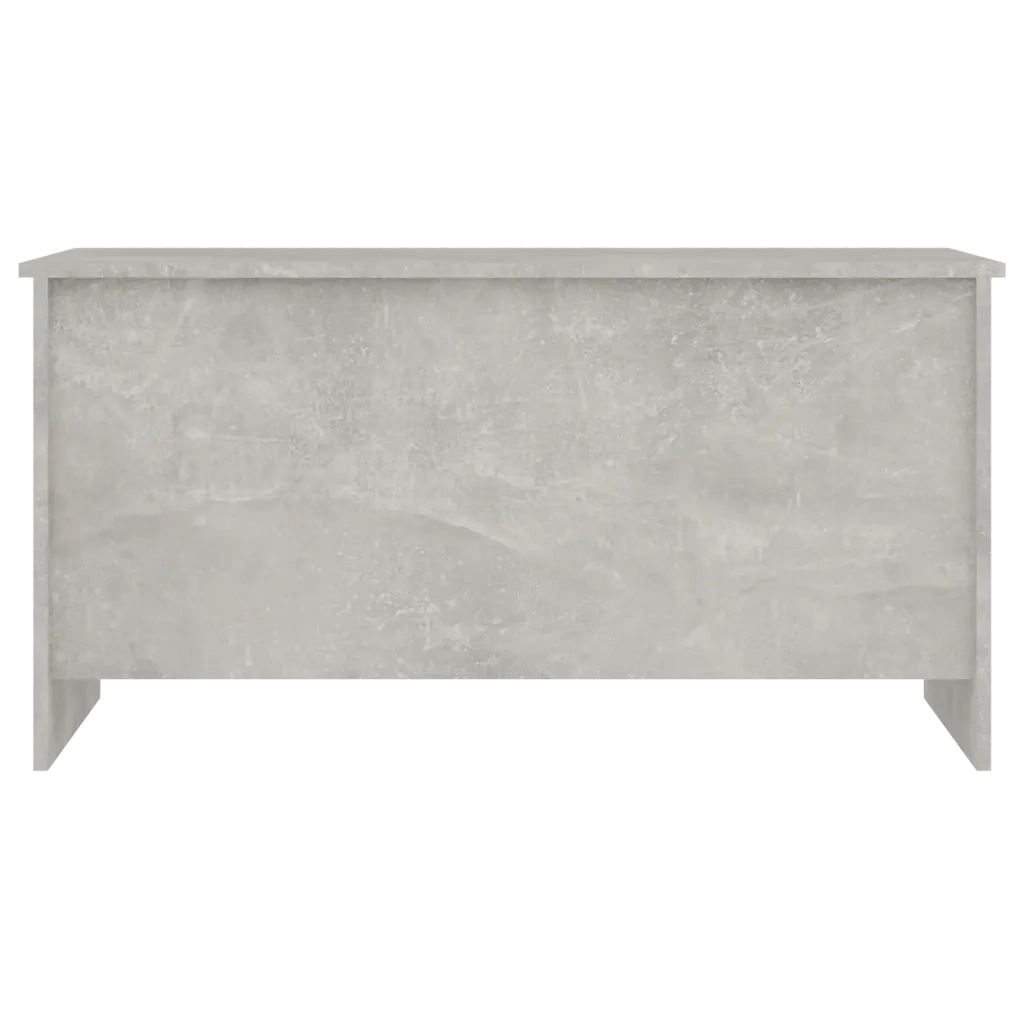 Tavolino Grigio Cemento 102x55,5x52,5 cm in Legno Multistrato 809669