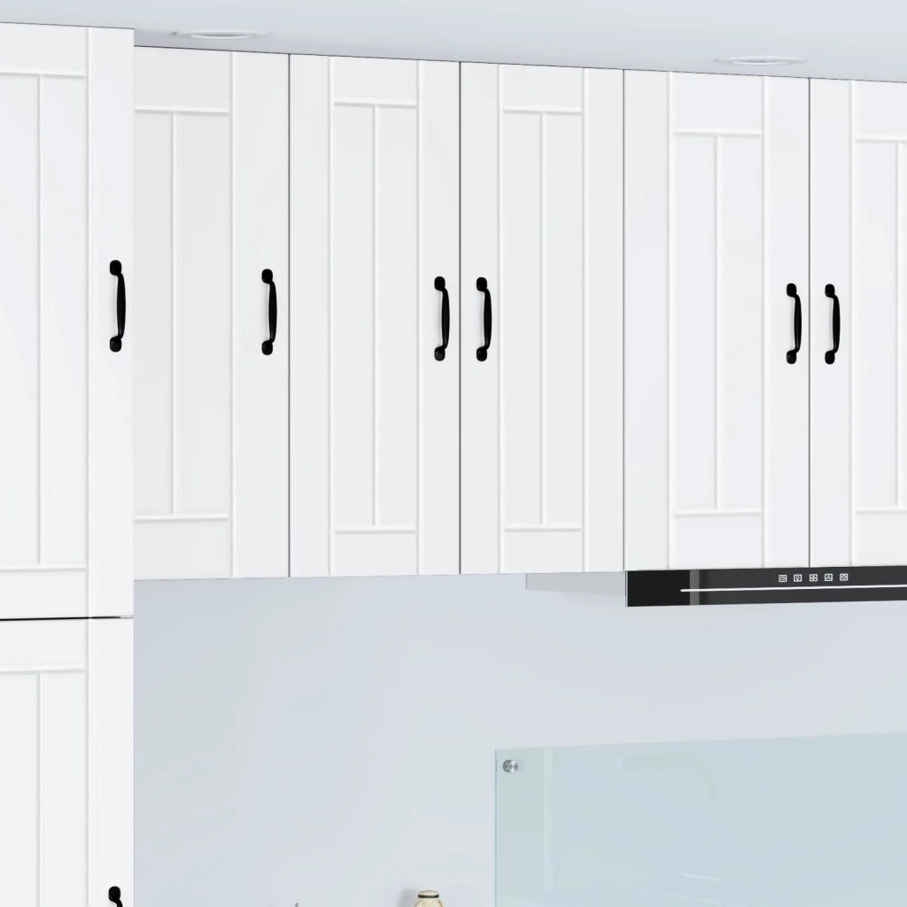 Pensile da cucina | Armadietto a muro LUCCA 2 pz Bianco 30 x 31 x 80 cm