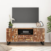 Mobile TV 105x33,5x46cm Legno Massello Recupero e Multistratocod mxl 82458