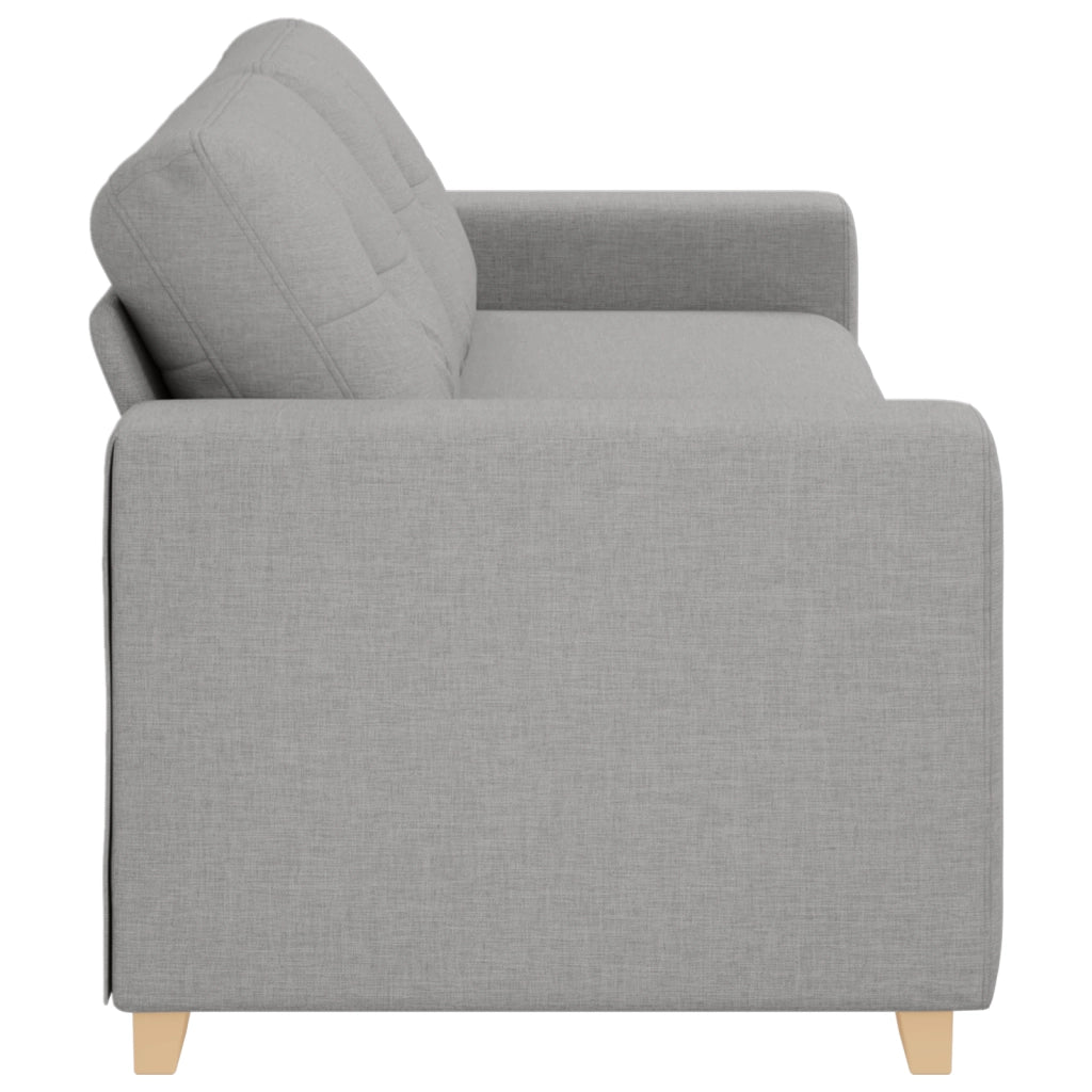 Divano a 3 posti  Grigio Nuvola 180 cm in Tessuto
