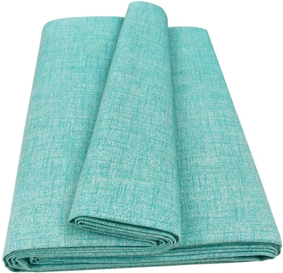 Telo Arredo Cotone 260x280 cm Copridivano Granfoulard Copriletto Tessuto Multiuso Turchese Pastello