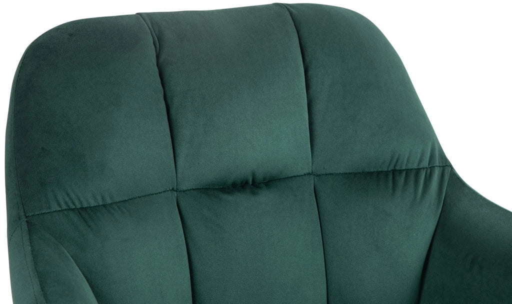 Barhocker Natoma Samt schwarz