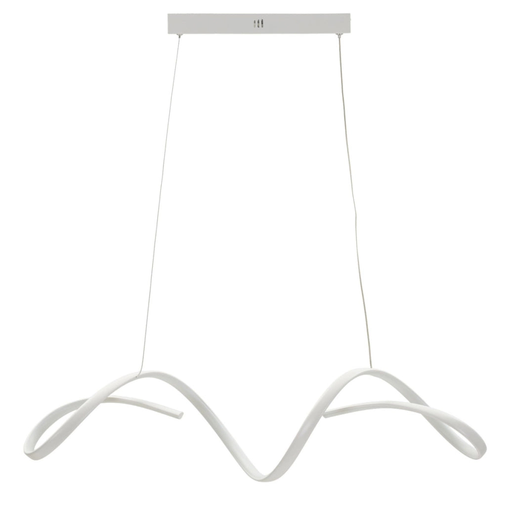 Lampadario Uter in alluminio e ferro con LED integrato