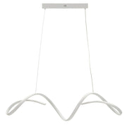 Lampadario Uter in alluminio e ferro con LED integrato