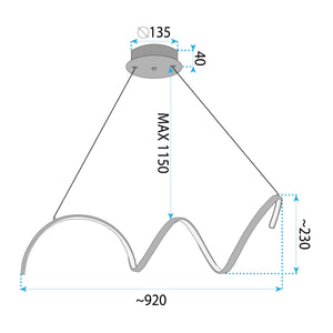 Lampada Led Lhj025-cp Chrome