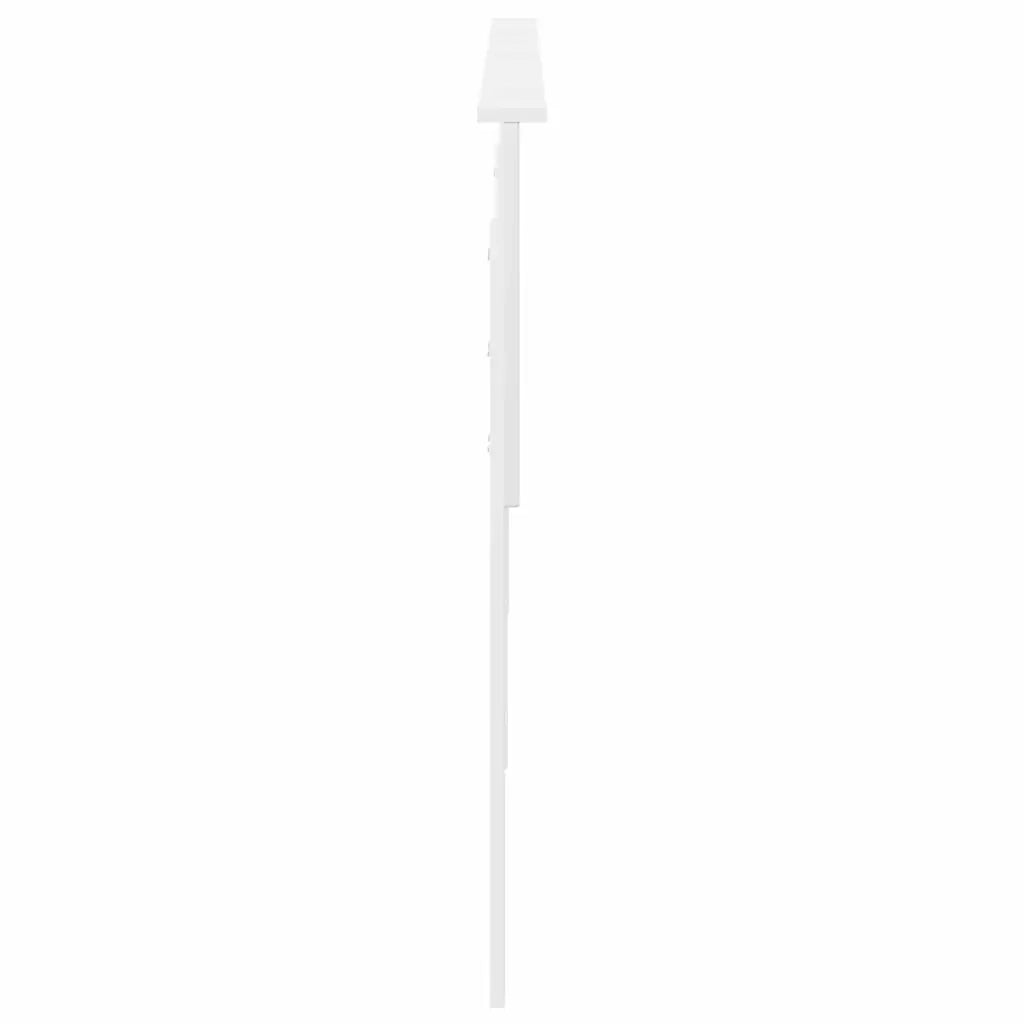 Testiera-Testata-Testiera Decorativa Bianco 200 cm Legno multistrato 263769
