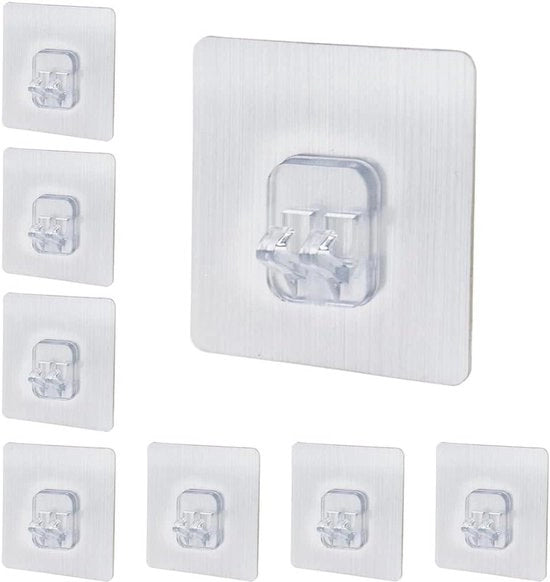 Kit di attacco autoadesivo per caddy angolare per bagno, cucina e wc.