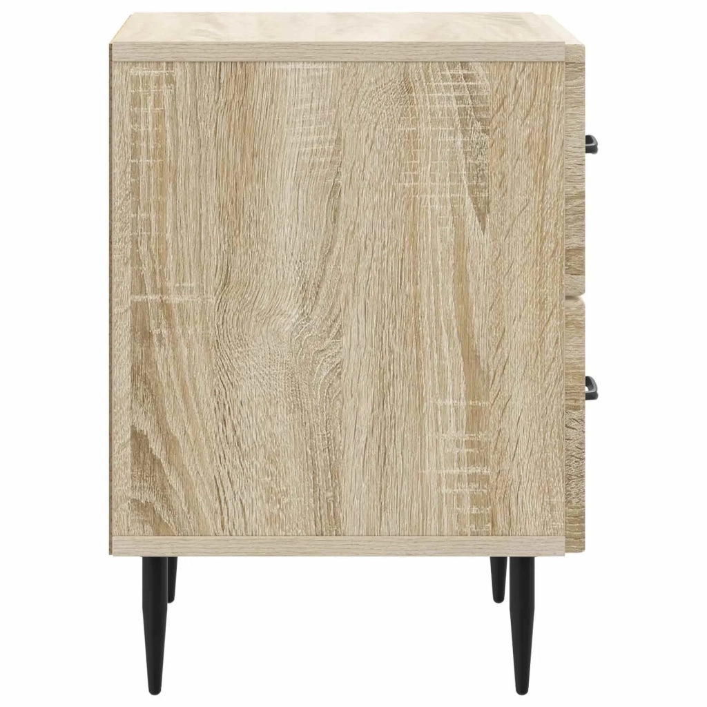 Armadio da Notte con cassetto Rovere Sonoma 43 x 34,5 x 47,5 cm 894759
