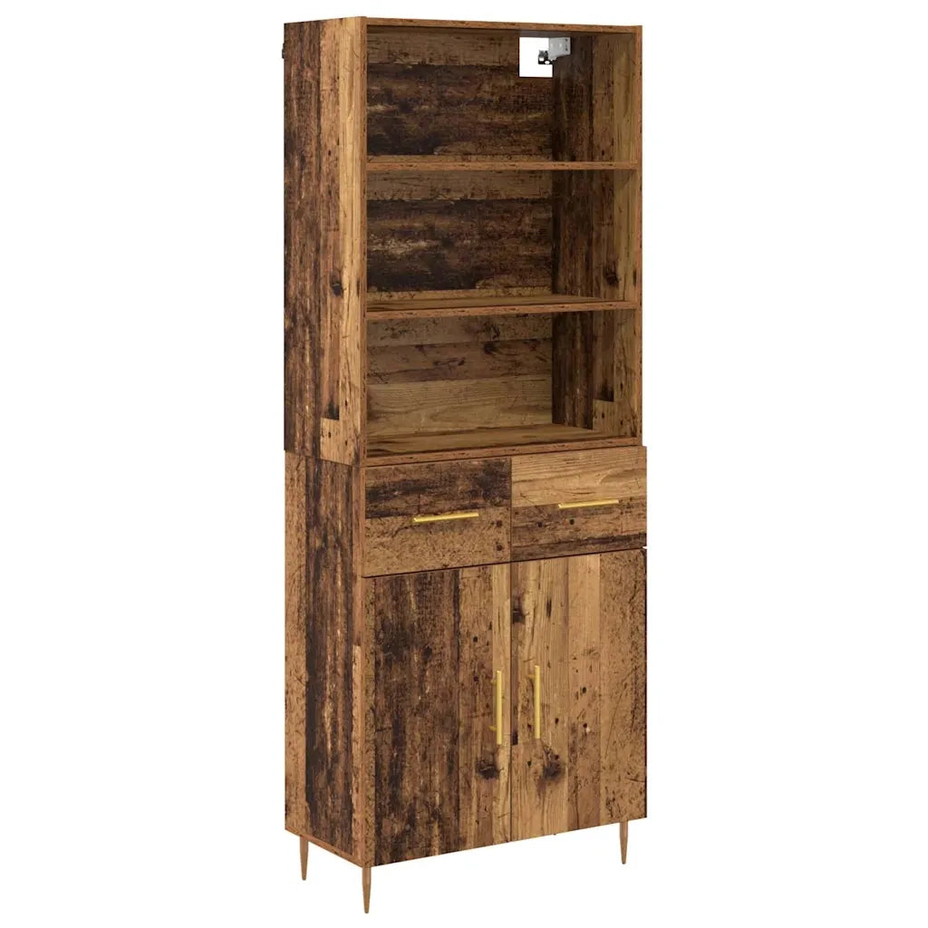 Credenza Legno vecchio 69,5 x 34 x 180 cm Legno multistrato 3415646
