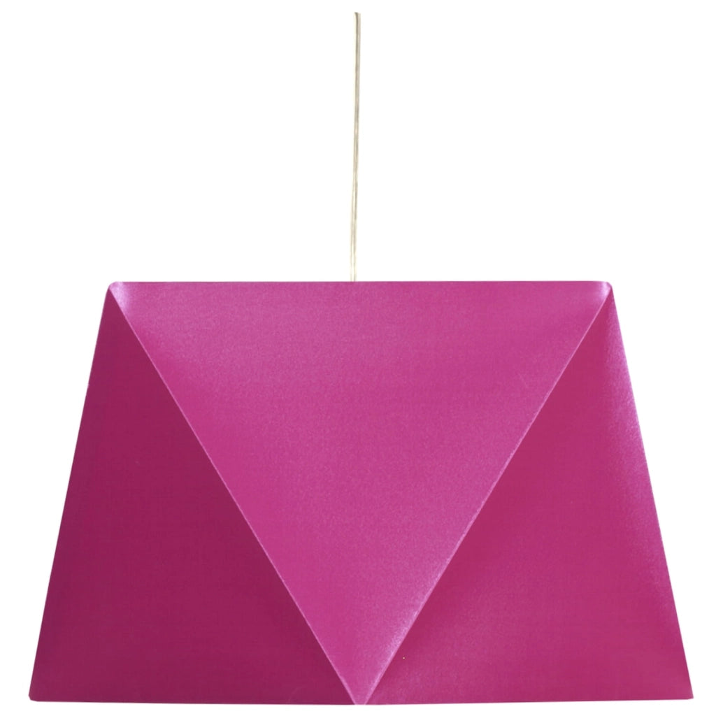 Lampada a sospensione Candellux Hexagen rosa Ø42 E27