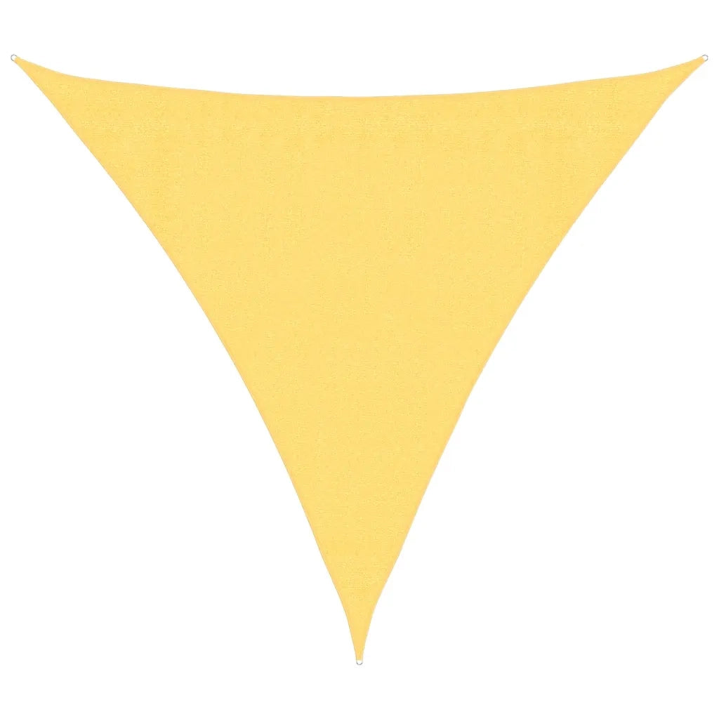 Vela Parasole | Telo Ombra | Vela da ombra 160 g/m2 Beige 3x3x3 m in HDPE