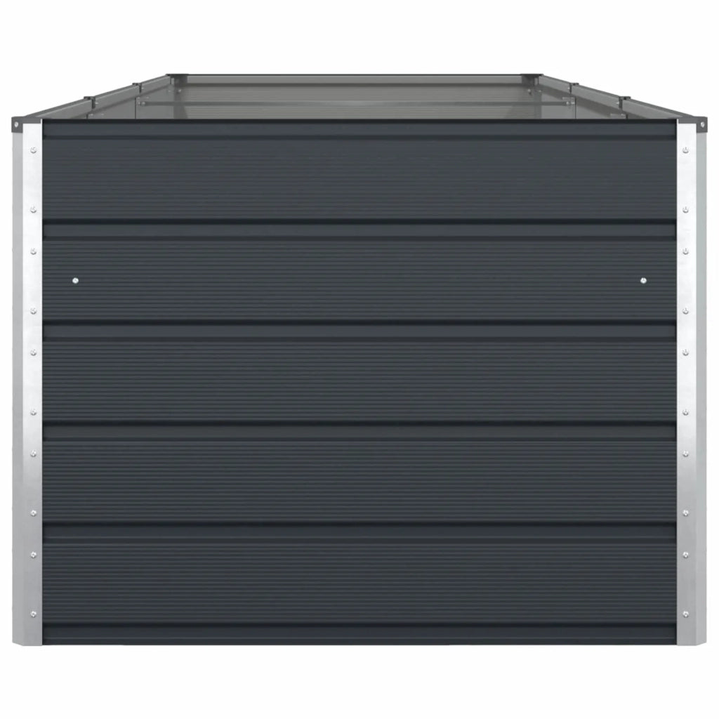 Fioriera Antracite 290 x 100 x 75 cm Acciaio zincato