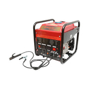 Saldatrice 160A con generatore elettrico 5KW/220V, motore a benzina 13 HP, avviamento manuale Breckner Germany