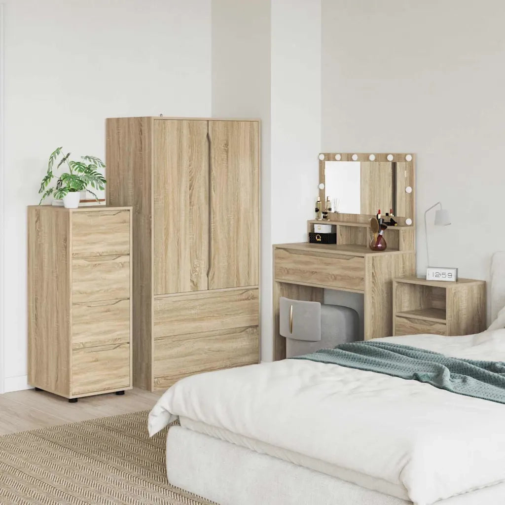 Armadio Rovere Sonoma 40 x 48 x 105 cm Legno multistrato