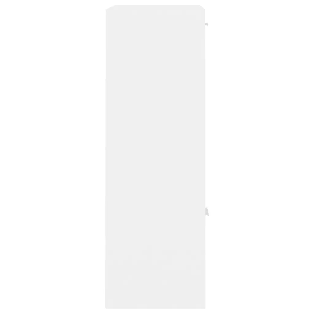 Armadietto Bianco 60x29,5x90 cm in Legno Ingegnerizzato