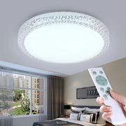 Plafoniera Lampadario da soffitto Luce Led 60W con Telecomando Timer Dimmerabile Effetto Glitter