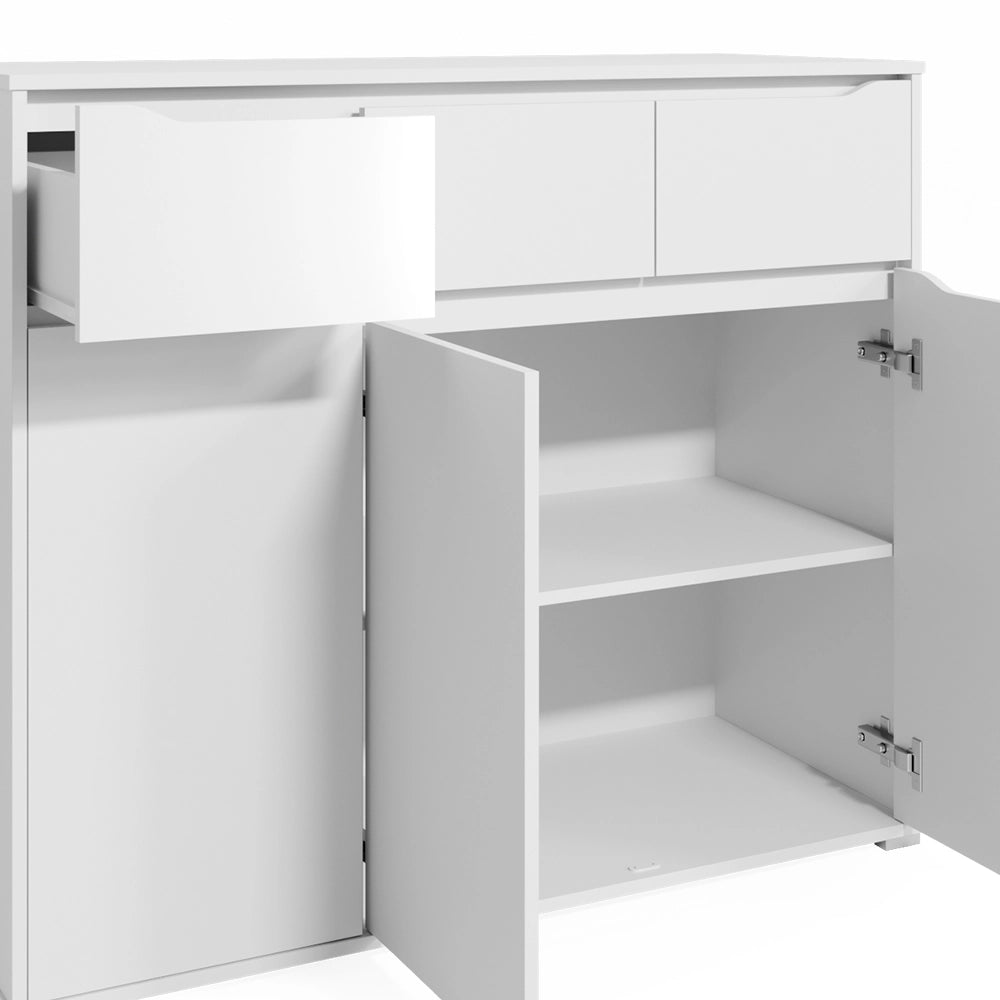 Vicco Cassettiera per camera da letto Bianco 48 x 101.6 cm con cassetti