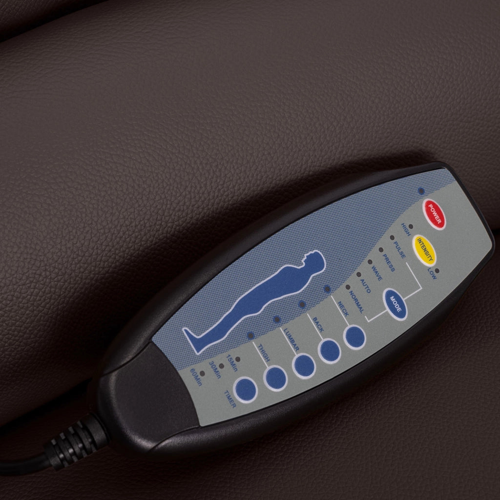 Bьrostuhl Pacific Echtleder mit Massagefunktion