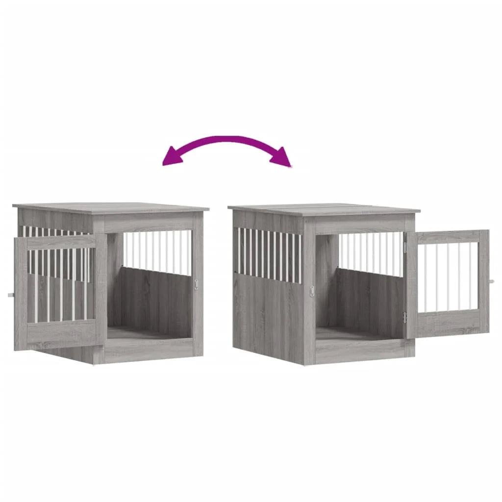 Mobile per trasportino per cani Sonoma 64,5 x 80 x 71 cm grigio 02_0043376