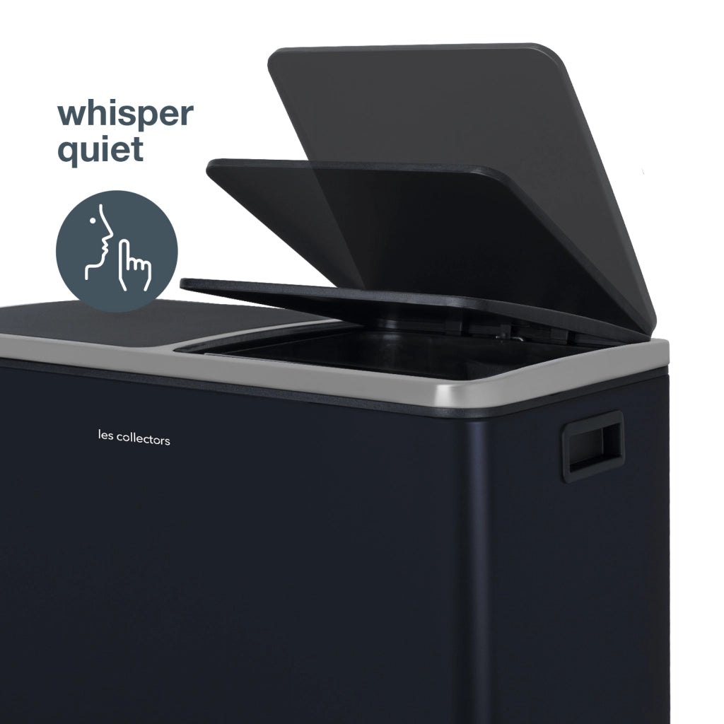 Pattumiera per differenziata 2x30L blu