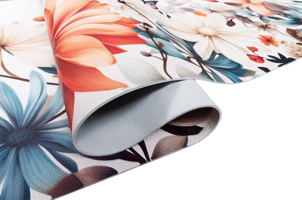 Tappeto Cucina Gomma Pvc 51x450 cm Antimacchia Passatoia Antiscivolo Antisfilo Lavabile Dis_M