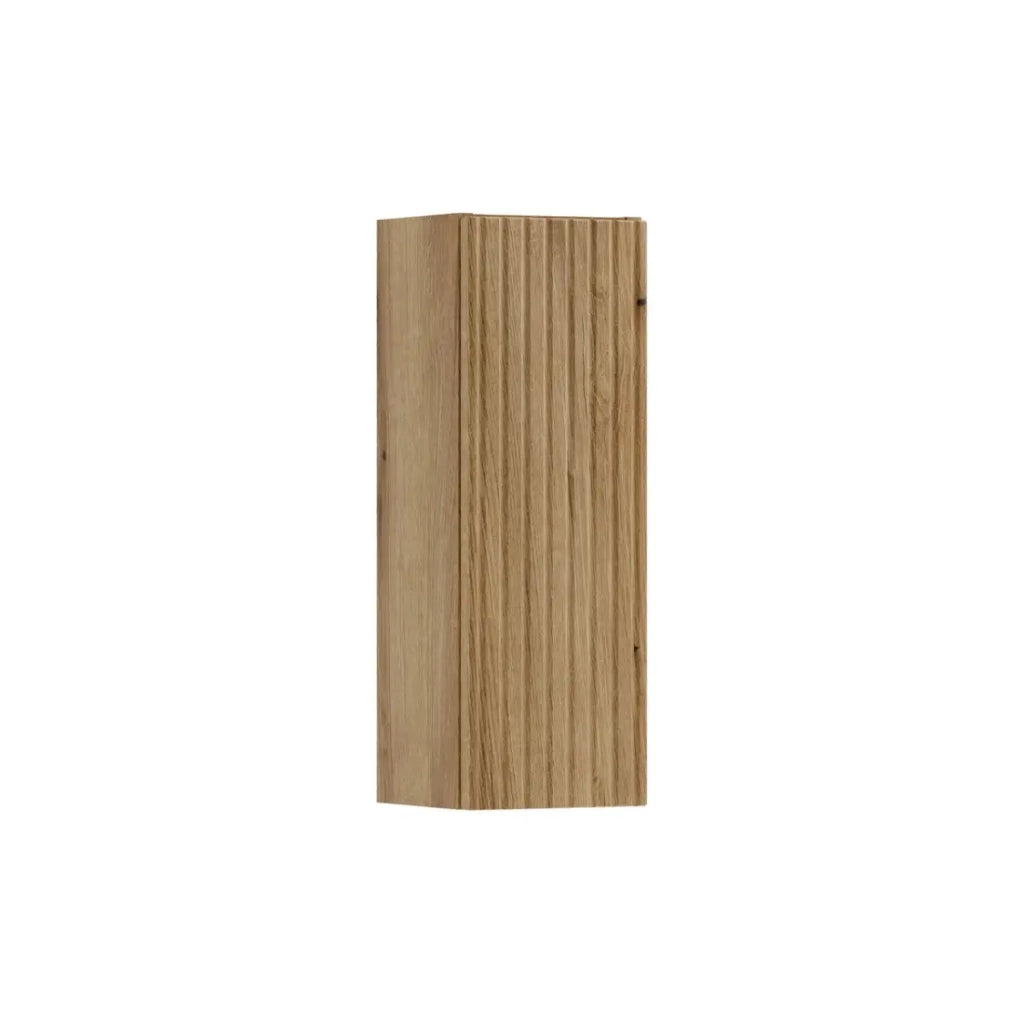 Mezza colonna bagno VANO 57 cm quercia sospesa 1 porta