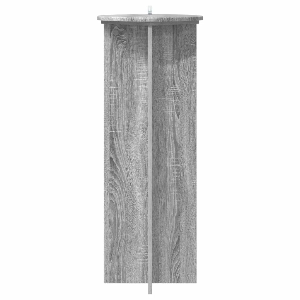 Supporto per piante 2 pcs Grigio Sonoma Ø40 x 100 cm 899696