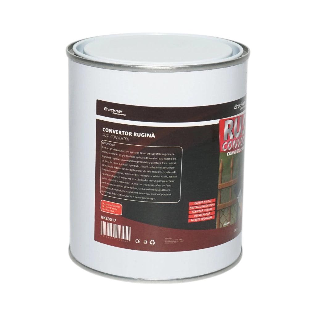 Convertitore di ruggine – soluzione per neutralizzare e rimuovere la ruggine, 750 g – Breckner Germany