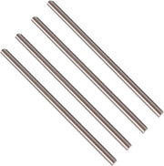 Barra a filo di 1mm in acciaio HSS per tornio per asse cilindrico per tornio per miniatura, lunghezza 100mm, congegno per asse, 20 pezzi.