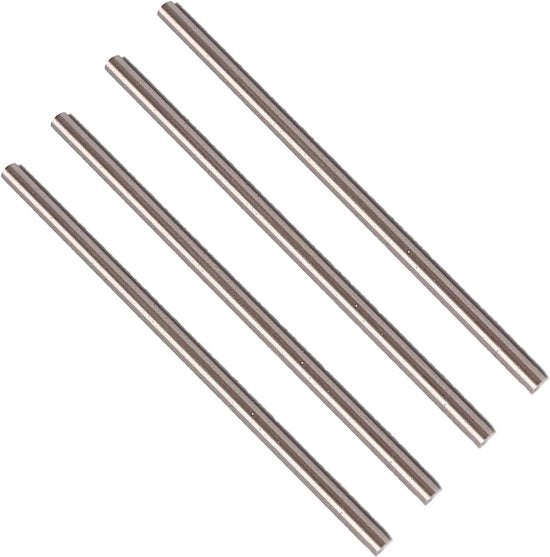 Barra a filo di 1mm in acciaio HSS per tornio per asse cilindrico per tornio per miniatura, lunghezza 100mm, congegno per asse, 20 pezzi.