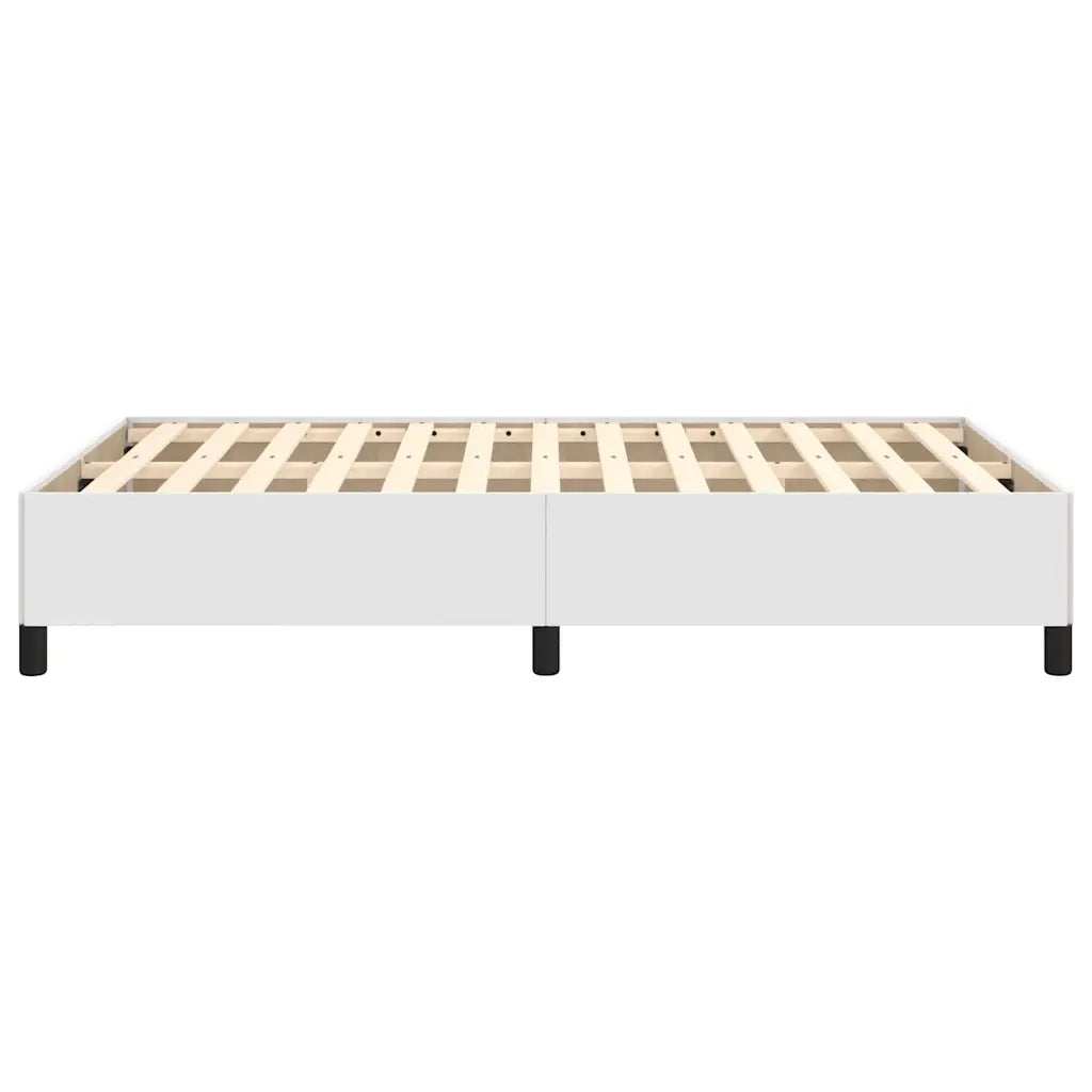 Giroletto senza Materasso Bianco 120x190 cm Similpelle 379523