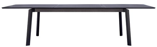 Tavolo Allungabile da Giardino 200/300x102x75 cm Porto Ercole in Alluminio Antracite