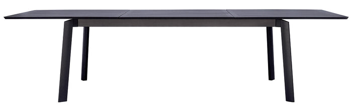 Tavolo Allungabile da Giardino 200/300x102x75 cm Porto Ercole in Alluminio Antracite