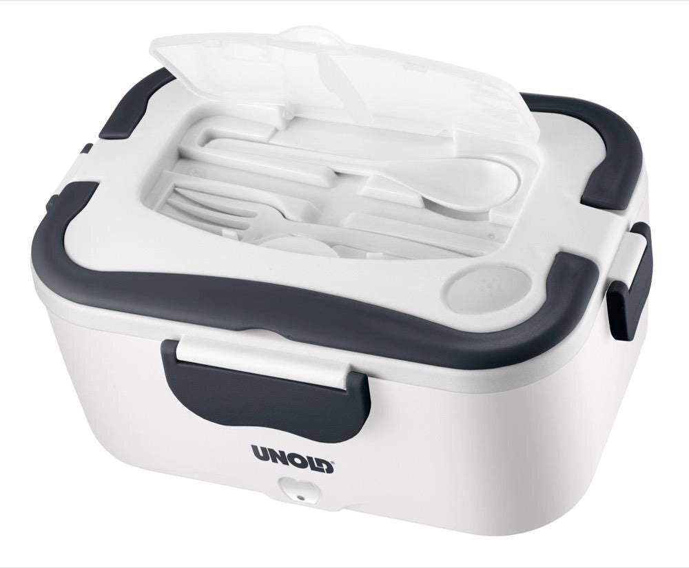 Unold 230.338 contenitore portapranzo Contenitore per il pranzo 1,5 L Acciaio inox Nero, Bianco
