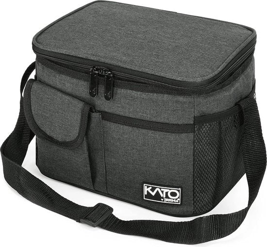 Borsa isolata per uomini, 7,8 l, isolante per cibo, borsa termica, piccola, per lavoro, ufficio, picnic, legna