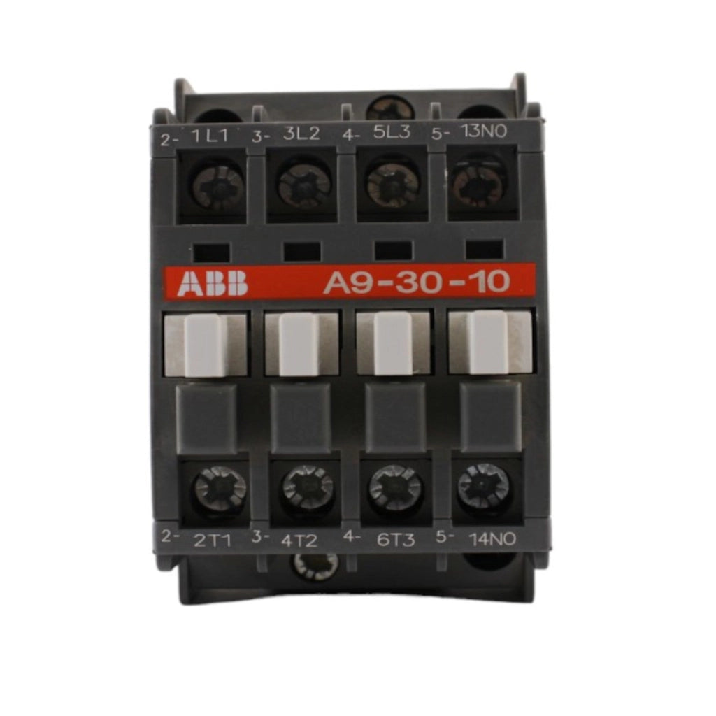 Contattore AC1 25A bobina 24V 50/60HZ + contatto NO tipo A9-30-10 ABB