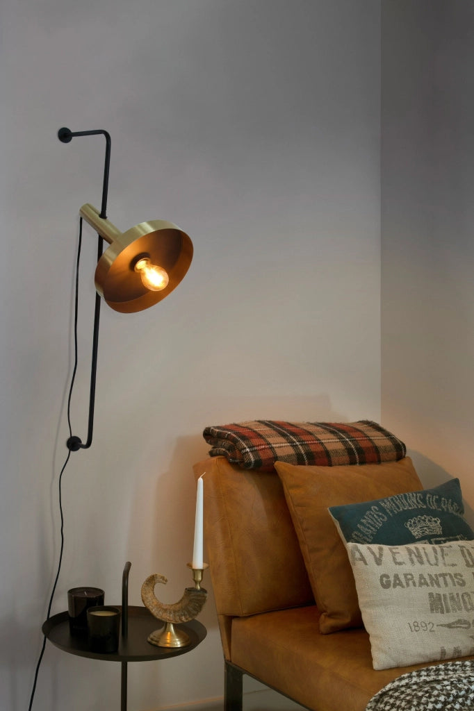 WHIZZ, Applique con barra per interni, Faro Barcelona Colore: Oro