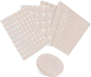 Pattini in felt per mobili - 166 pezzi pattini premium non-slip autoadesivi per protezione del pavimento in casa (beige)