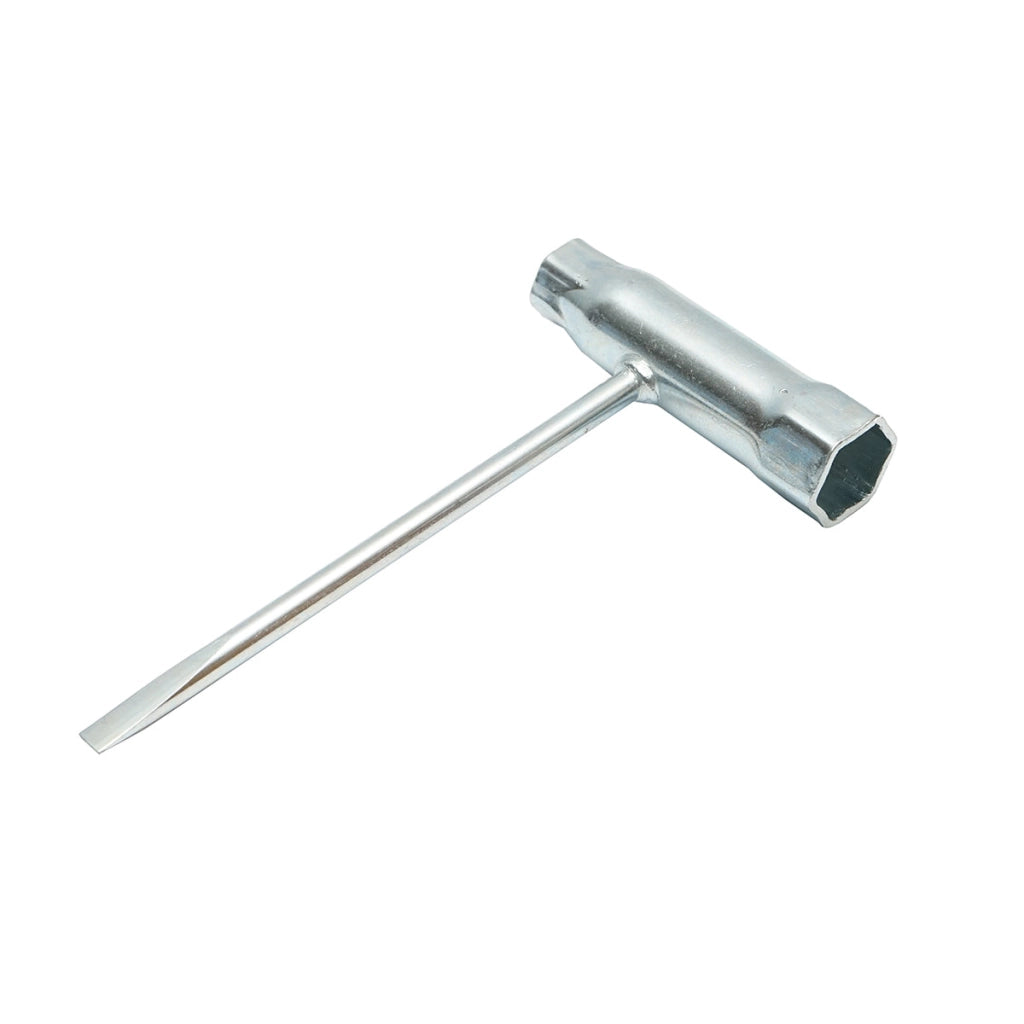 Chiave per candele per motosega 13x19x140mmmm con cacciavite destro incluso