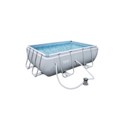 Piscina fuori terra rettangolare con filtro a cartuccia, 282x196x84 cm per giardino compatto - Bestway